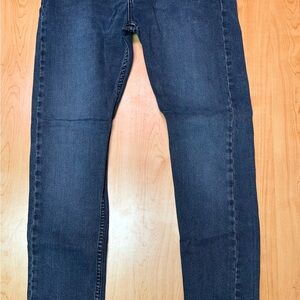 Levi's Dark Blue Straight Jeans